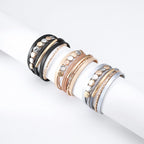 Alloy Leatherette Magnetic Bracelet B3047 - view 7