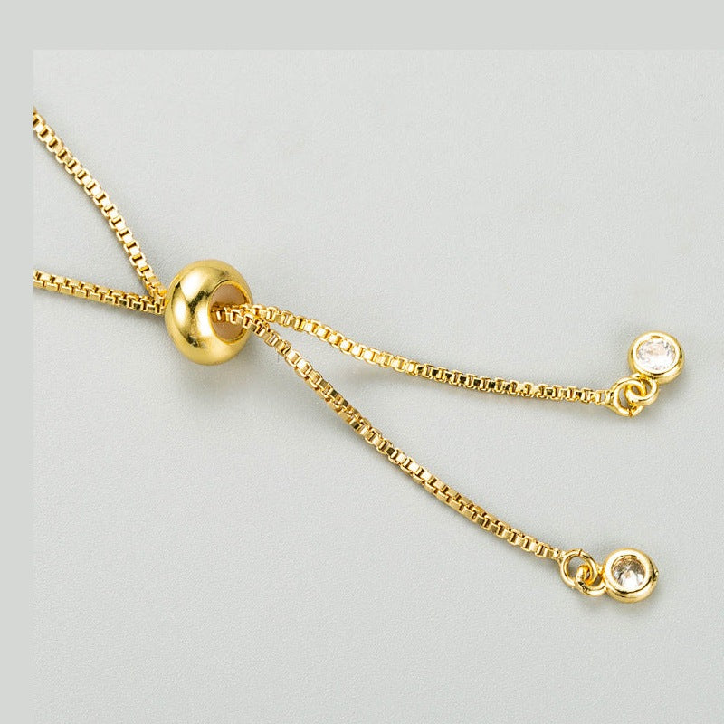 MOM Zircon Chain Bracelet B3224