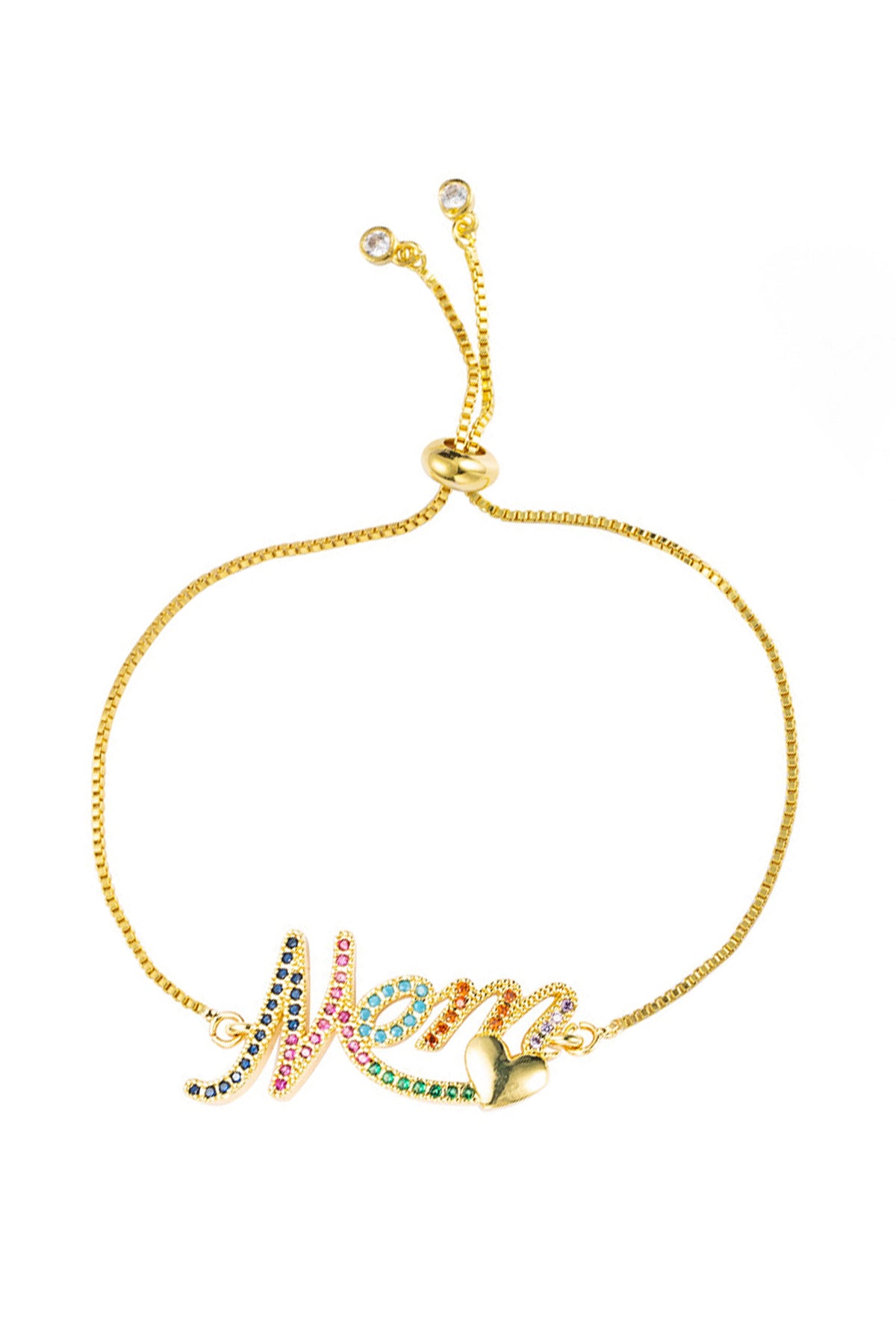 MOM Zircon Chain Bracelet B3224