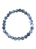 Sodalite Stone Stretch Men's Bracelet B3236-Sodalite - 8MM