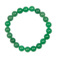 Green Aventurine Stretch Men Bracelet B3240-Green Aventurine - 10MM