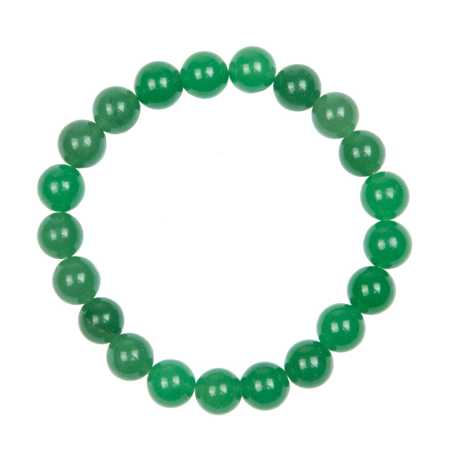 Green Aventurine Stretch Men Bracelet B3240-Green Aventurine