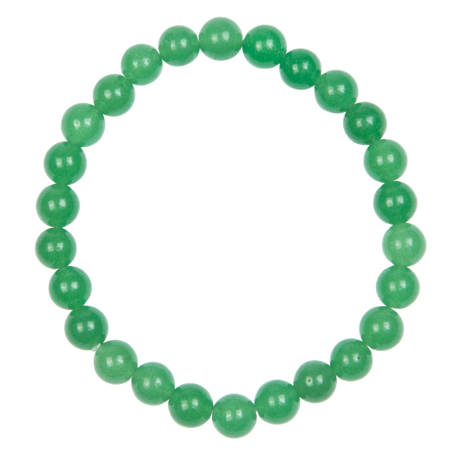 Green Aventurine Stretch Men Bracelet B3240-Green Aventurine