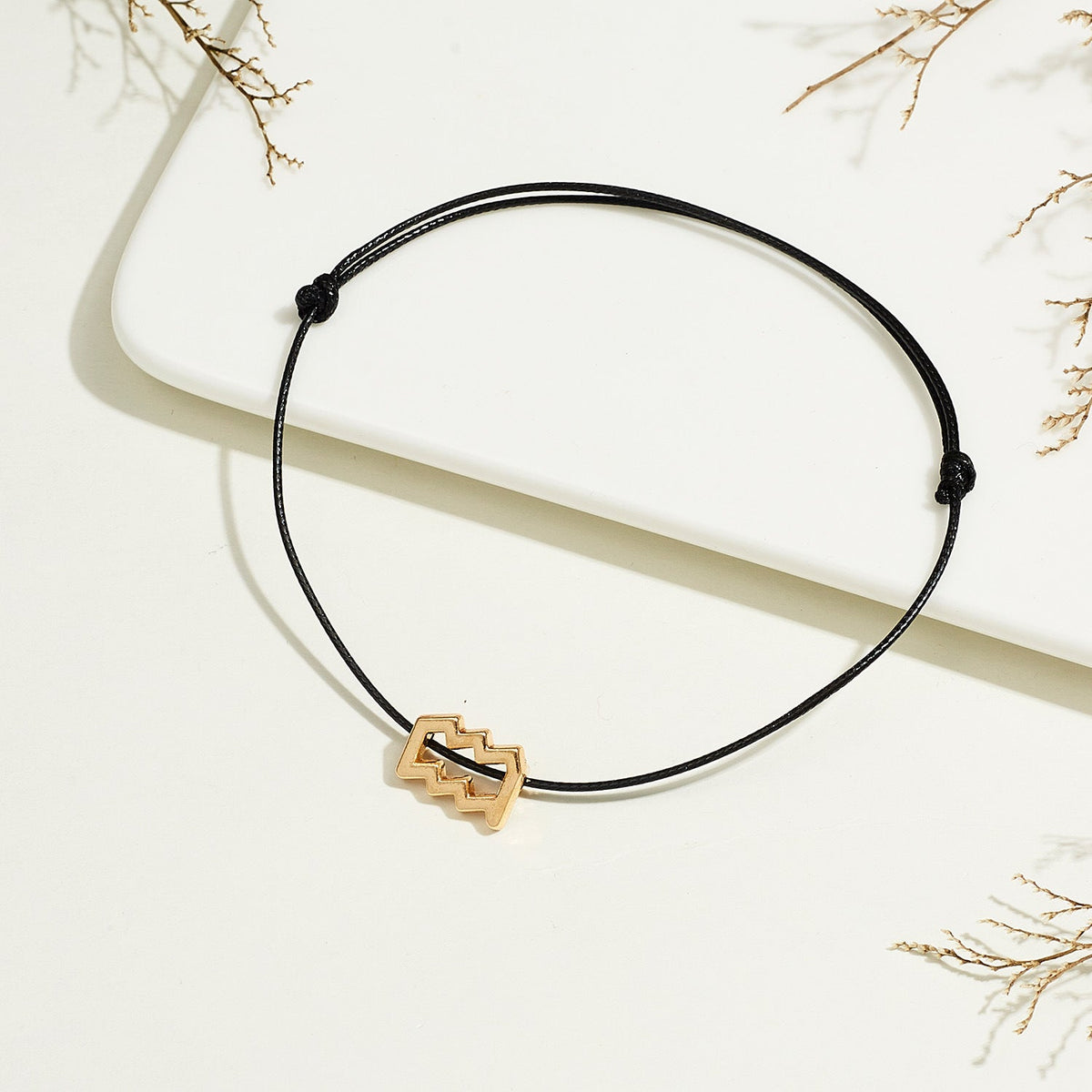 Aquarius Pendant Necklace B3333 – view 4