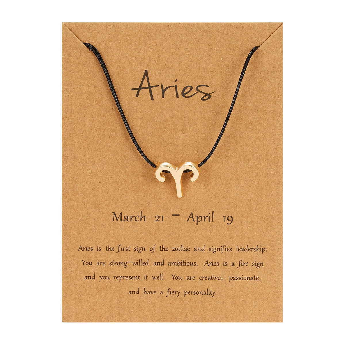 Aries Pendant Necklace B3335