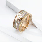 Heart Alloy Magnetic Bracelet B3344 - view 2