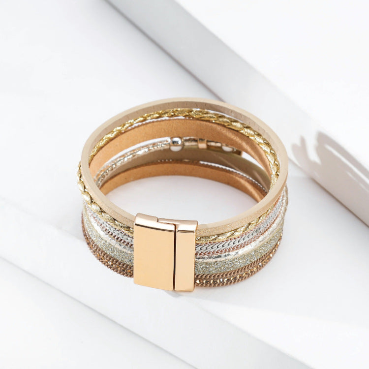 Heart Alloy Magnetic Bracelet B3344 - view 5