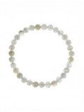 White Moon Stone Stretch Bracelet B3426-White-Moon-Stone - 6MM