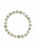 White Moon Stone Stretch Bracelet B3426-White-Moon-Stone - 8MM