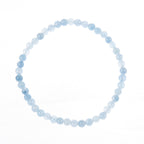 Blue Jade Stone Stretch Bracelet B3434-8MM - view 6