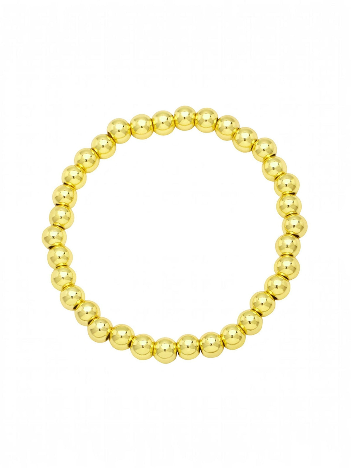B3443-Gold Hematite-6MM