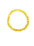 Yellow Jasper Bead Stretch Bracelet B3449-Yellow Jasper - 6MM