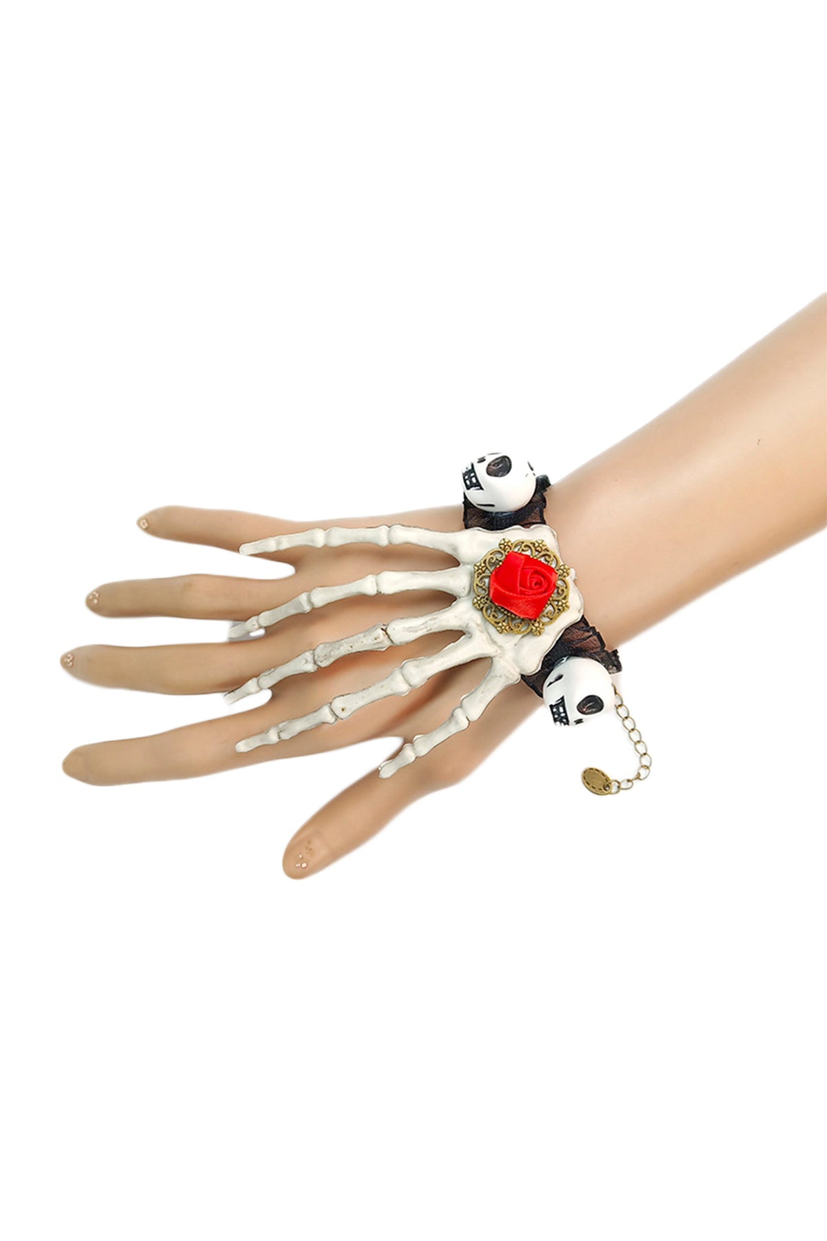 Skeleton Hand Lace Bracelet B3452