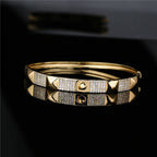 Cubic Zirconia Copper Bracelet B3465
