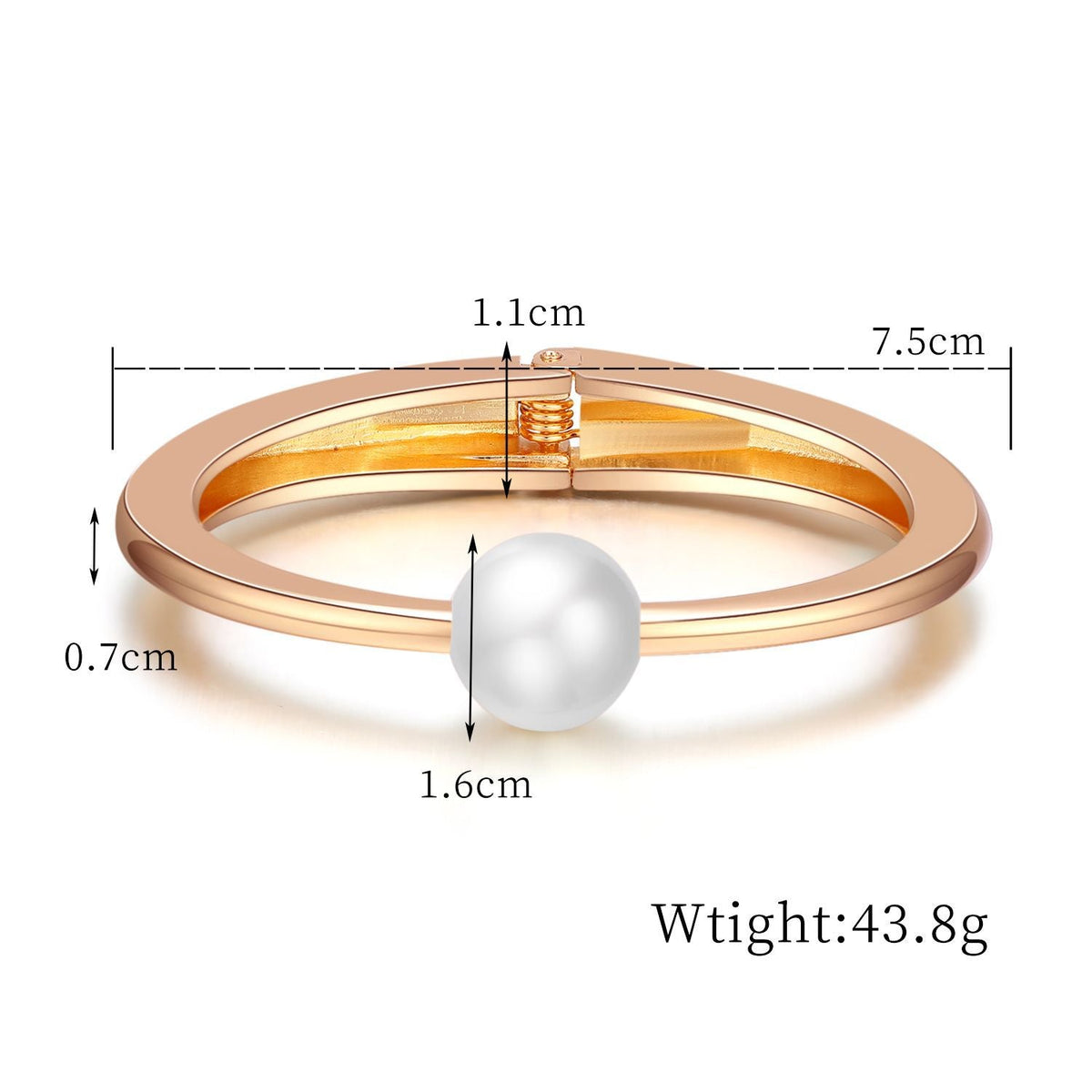Pearl Alloy Bracelets B3507