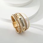 BLESSED Leather Magnetic Bracelet B3548 - view 8