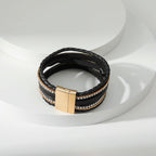 BLESSED Leather Magnetic Bracelet B3548 - view 13