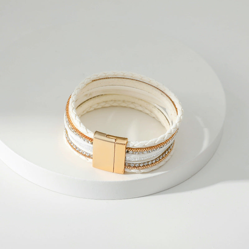 BLESSED Leather Magnetic Bracelet B3548 - view 15