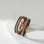 BLESSED Leather Magnetic Bracelet B3548 - view 17