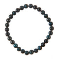 Blue Apatite Stone Stretch Bracelet B3594-Blue Apatite - 6MM