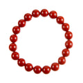 Orange Coral Jade Stretch Bracelet B3606-Orange Coral Jade - 10MM
