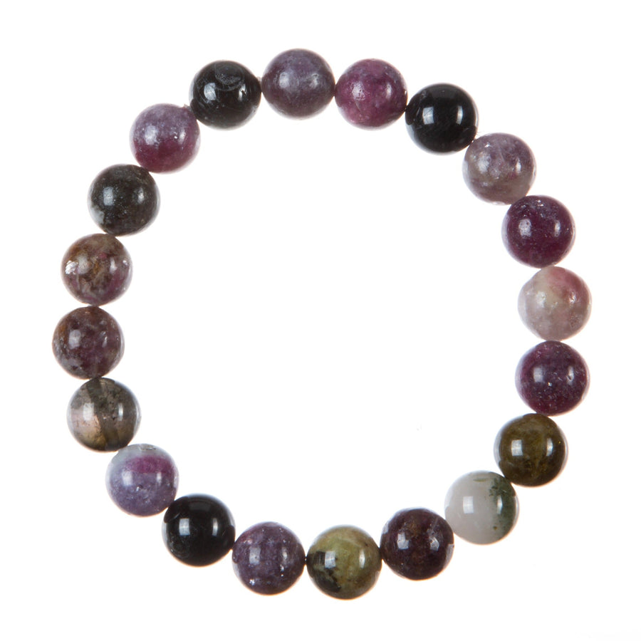 Tourmaline Stone Stretch Bracelet B3617-Tourmaline