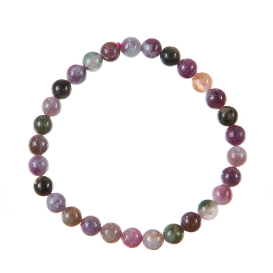 Tourmaline Stone Stretch Bracelet B3617-Tourmaline