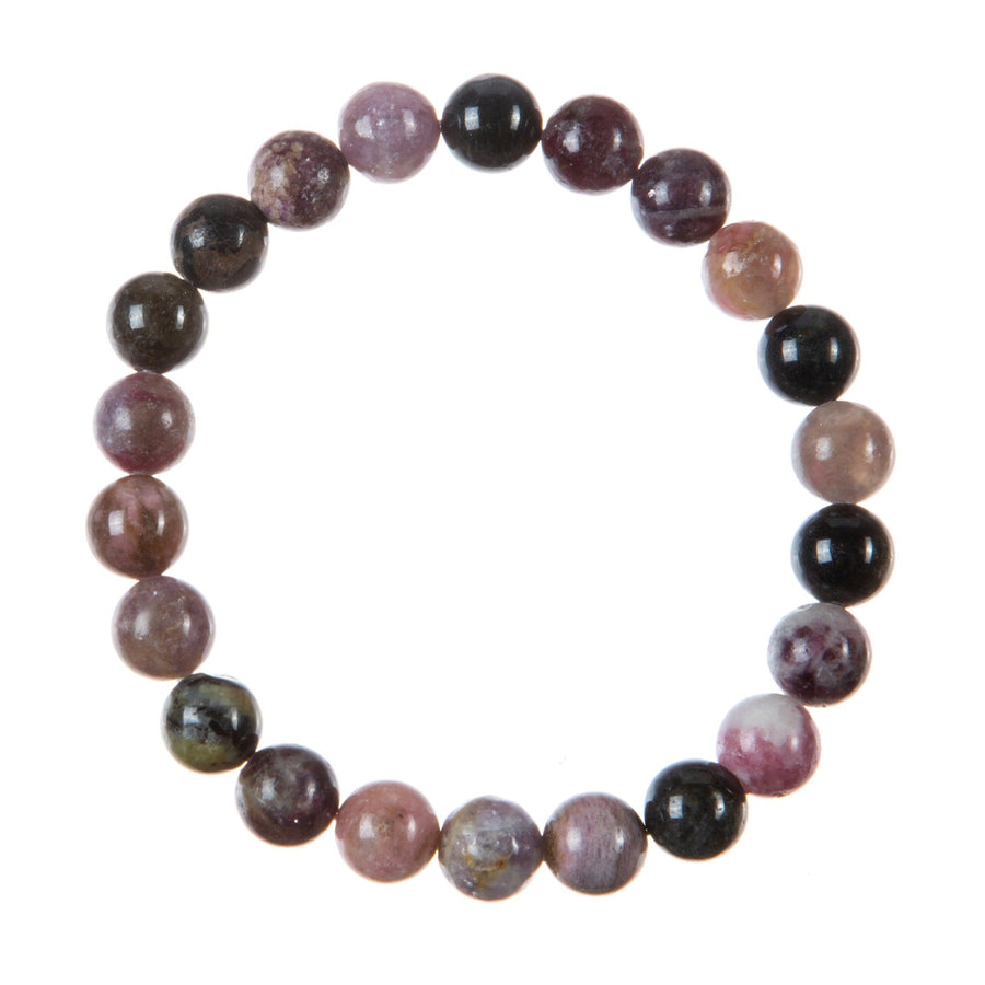 Tourmaline Stone Stretch Bracelet B3617-Tourmaline