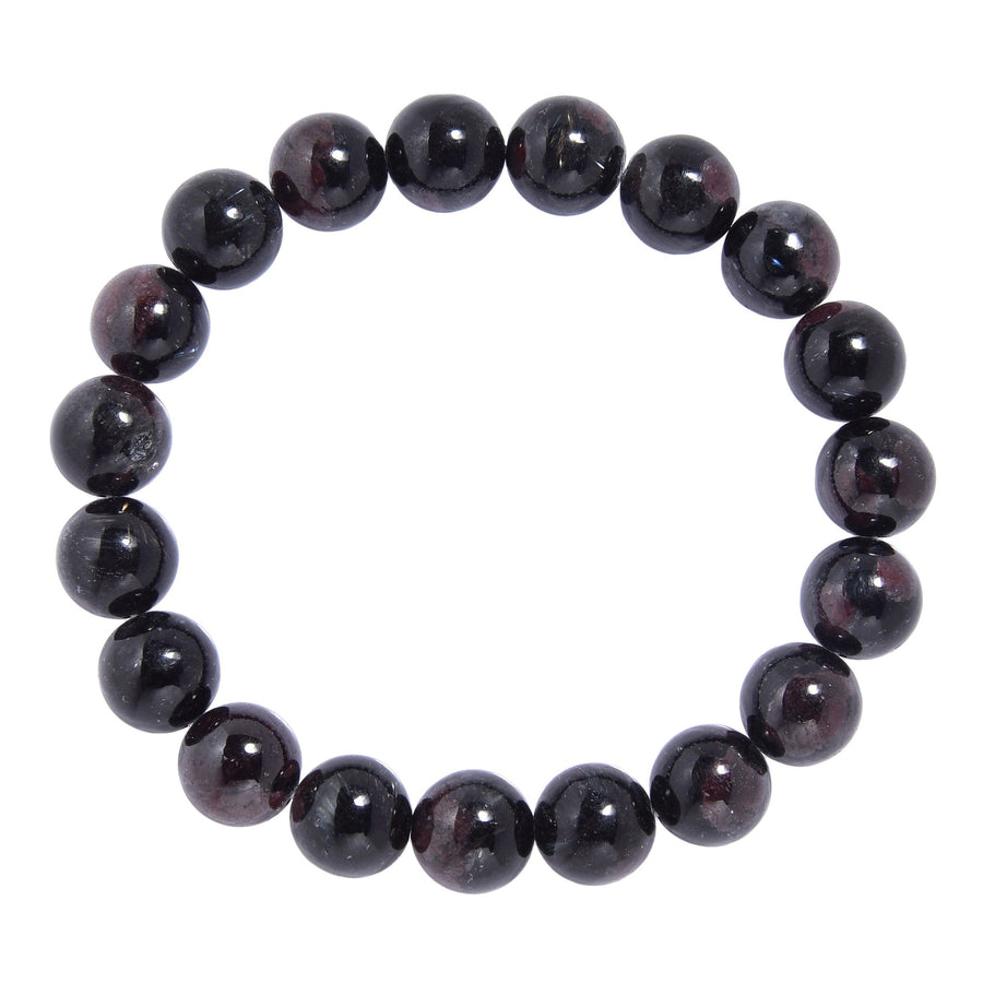 Garnet Stone Stretch Bracelet B3622-Garnet