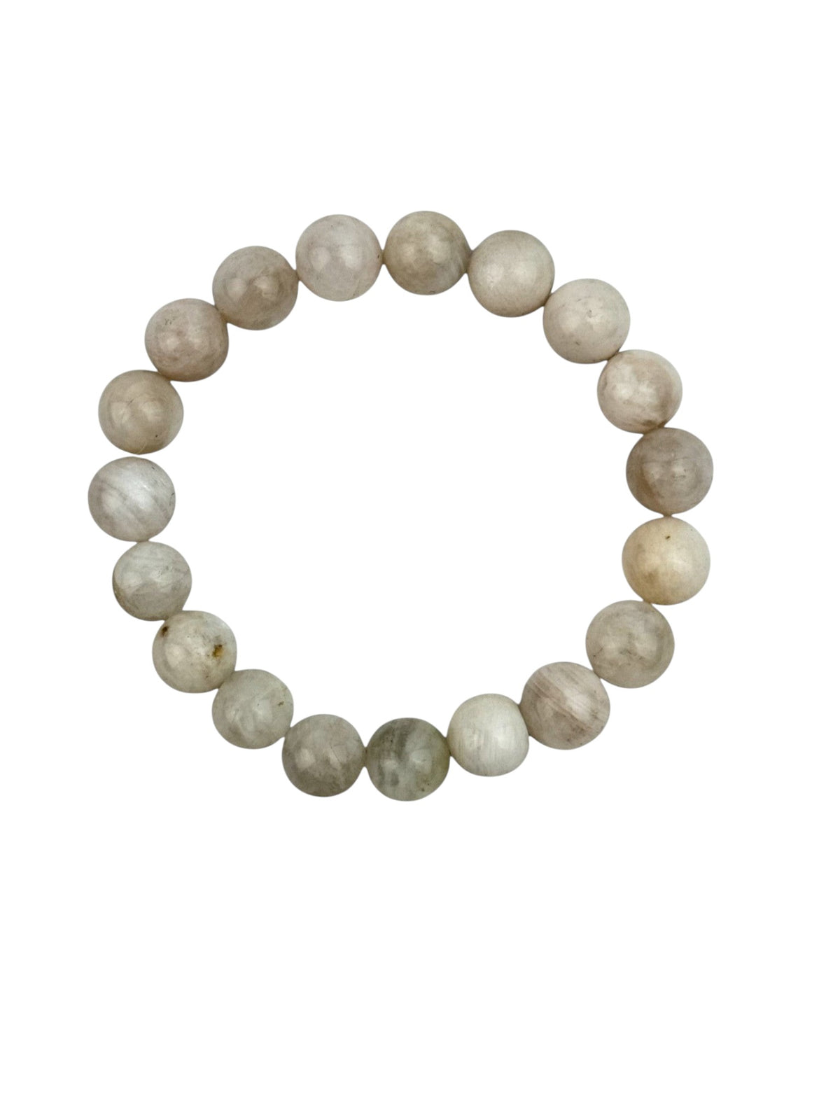 Moon Stone Stretch Bracelet B3635-Moon Stone - 10MM