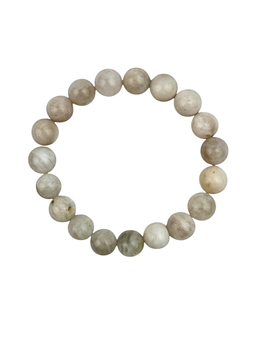 Moon Stone Stretch Bracelet B3635-Moon Stone