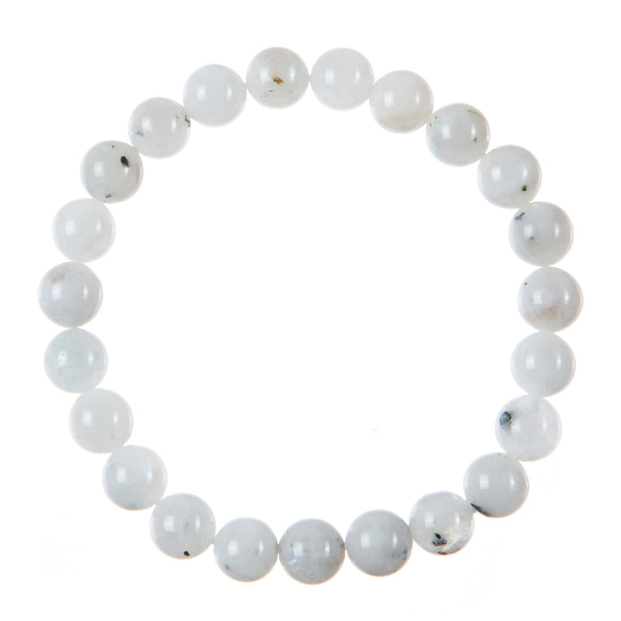 Blue Moon Stone-AB Stretch Bracelet B3637-Blue Moon Stone-AB