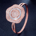 Flower Cubic Zirconia Bracelet B3640