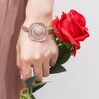 Flower Cubic Zirconia Bracelet B3640