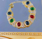 Luxurious Cubic Zirconia Bracelet B3697