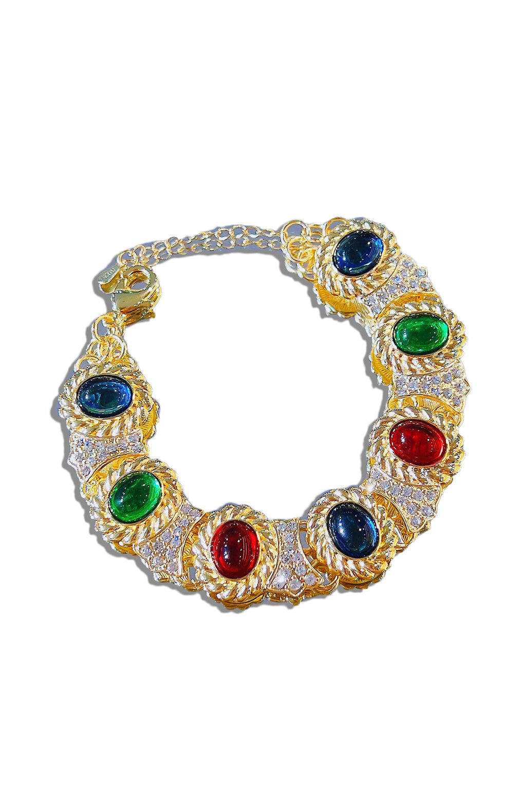 Luxurious Cubic Zirconia Bracelet B3697
