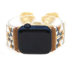 Seed Bead Tassel Braided Watchband B3702