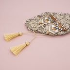 Seed Bead Tassel Braided Watchband B3702