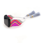 Seed Bead Tassel Braided Watchband B3705
