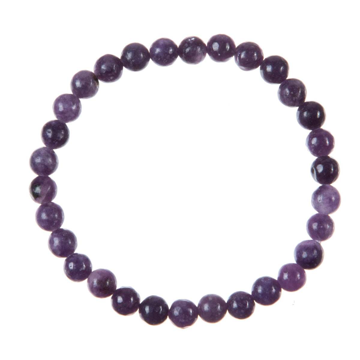 Phosphosiderite Stone Stretch Bracelet B3716-Phosphosiderite - 6MM