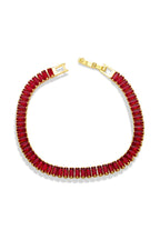 Cubic Zirconia Chain Bracelet B3731