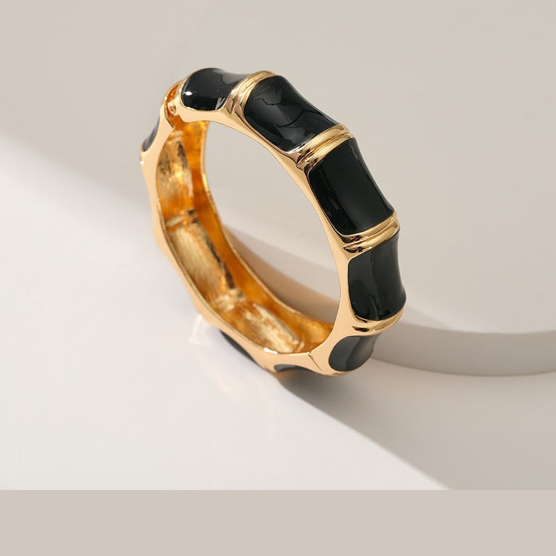 Bamboo Shaped Alloy Bracelet B3733