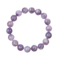 Lepidolite Stone Stretch Bracelet B3803-Lepidolite - 10MM