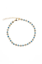 Evil Eye Rhinestone Bracelet B3839