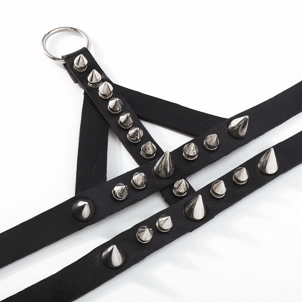 Punk Rivet Finger Bracelet B3842