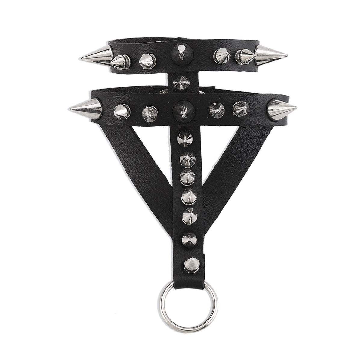 Punk Rivet Finger Bracelet B3842