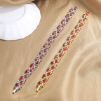 Luxury Cubic Zirconia Chain Bracelet B3912