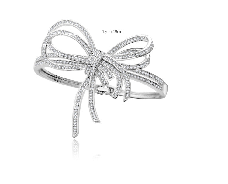 Bow Cubic Zirconia Bracelet B3926