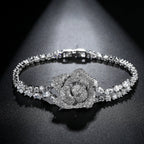 Rose Cubic Zirconia Bracelet B3927