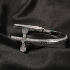 Sword Cross Cubic Zirconia Bracelet B3940